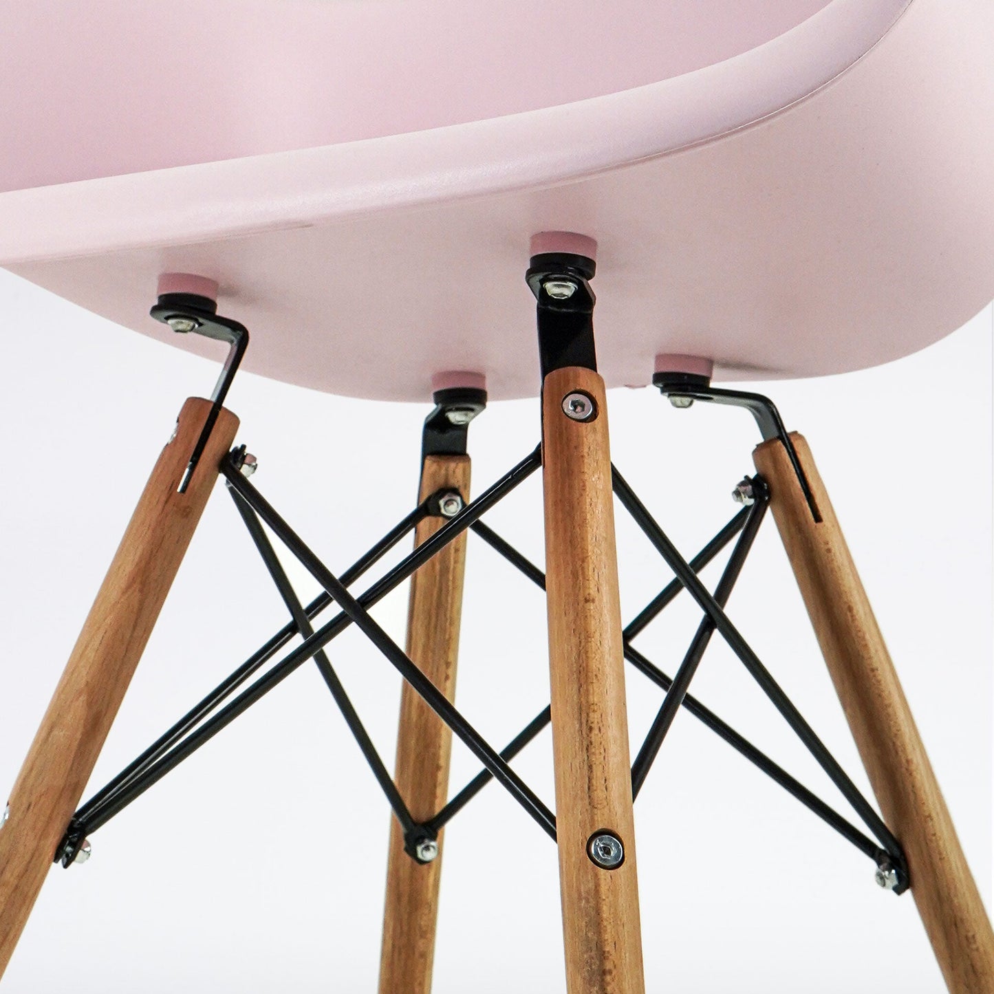 Silla Mirel Vessel Ergonómica para Comedor estilo minimalista - Diseño Fácil Limpieza Set de 2 Piezas